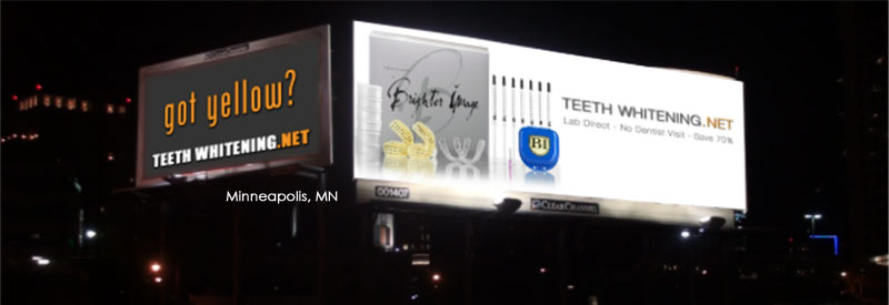 Got Yellow - Teeth Whitening Billboard